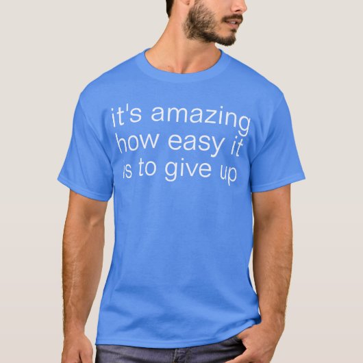 T-shirt abandonnez (Devant)