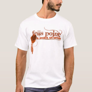 T-shirt Abat la pièce en t de point