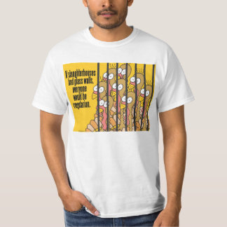 T-shirt Abattoirs - Végétarien, Végétarien