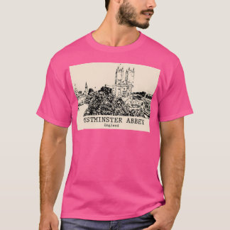 T-shirt Abbaye de Westminster - Angleterre