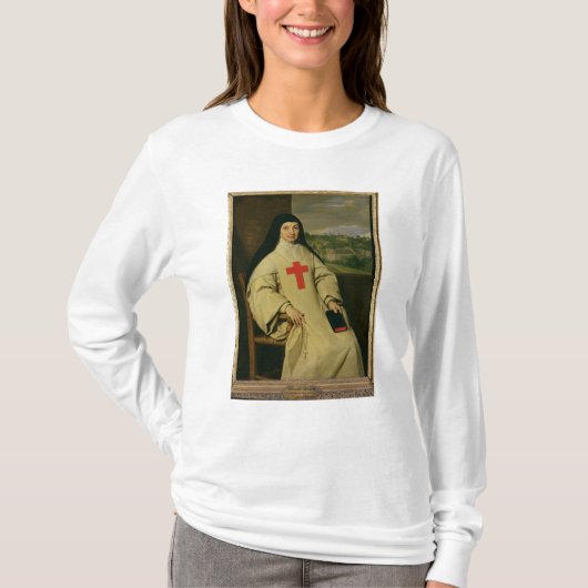 T-shirt Abbesse d'Angelique Arnauld de mère (Devant)