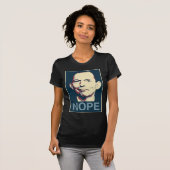 T-shirt Abbott élégant - Nope (Devant entier)
