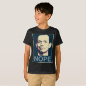 T-shirt Abbott élégant - Nope (Devant entier)