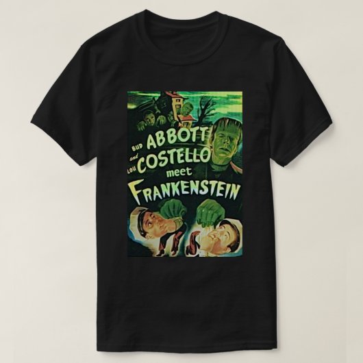 T-shirt Abbott et Costello se rencontrent (Design devant)