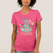 T-shirt Abby Cadabby | Arrêtez et sentez les fleurs (Devant)