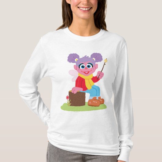 T-shirt Abby Cadabby | Faire des S'mores (Devant)