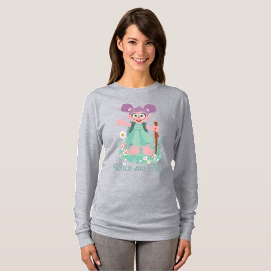 T-shirt Abby Cadabby | Sauvage et libre (Devant entier)