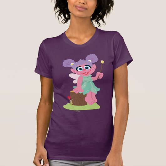 T-shirt Abby Cadabby Toasting Marshmallows (Devant)