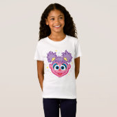 T-Shirt Abby Smiling Face (Devant entier)