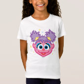 T-Shirt Abby Smiling Face (Devant)
