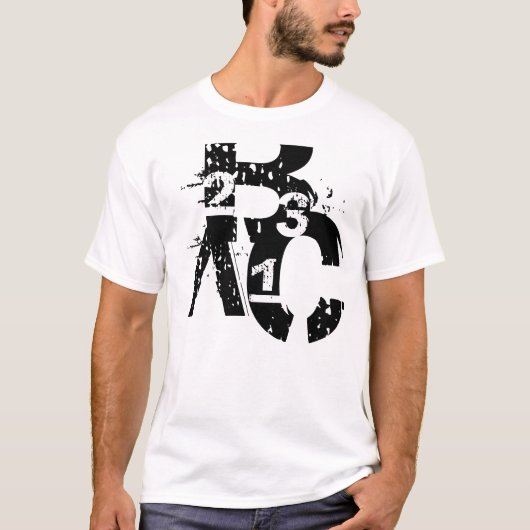 T-SHIRT ABC 123 (Devant)