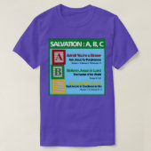 T-shirt ABC du salut (Design devant)