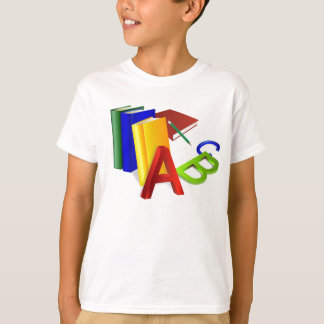 T-shirt ABC livres