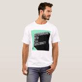 T-shirt ABCD [menthe/noir] (Devant entier)
