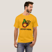 T-shirt abclogo-rasta, Roots.Rock.Reggae. (Devant entier)
