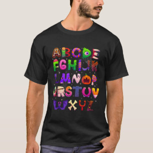T-shirt Abcs Apprentissage maternelle Enseignant Funny Hal