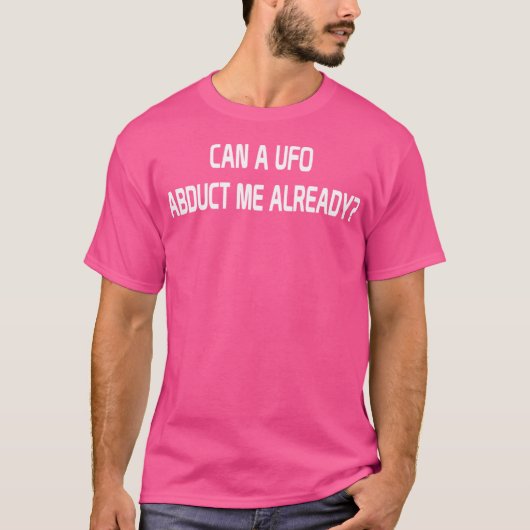 T-shirt Abduction d'ovnis (Devant)