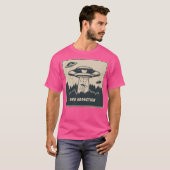 T-shirt Abduction d'ovnis (Devant entier)