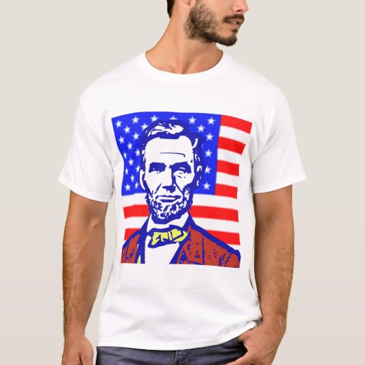 T-shirt ABE LINCOLN 3 (Devant)