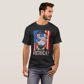 T-shirt Abe Lincoln 4th Of July Fourth Of July (Devant entier)