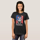 T-shirt Abe Lincoln 4th Of July Fourth Of July (Devant entier)