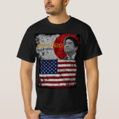 T-shirt Abe shinzo rétro (Devant)