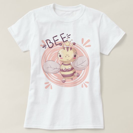 T-shirt Abee mignonne (Design devant)