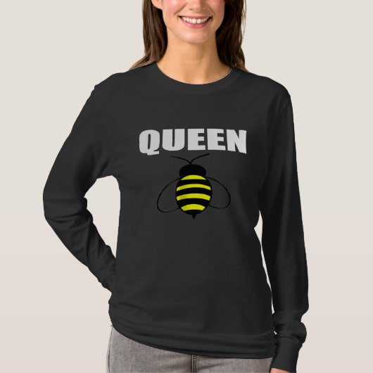 T-shirt Abeigneurs Queen Bee Beekeeper (Devant)