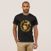 T-shirt Abeille à miel douce Monarque (Devant entier)