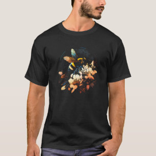 T-shirt Abeille à miel et bourdon pour les apiculteurs de 