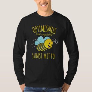 T-shirt Abeille Abeilles Miel Sumsi Avec Bo Optimism Amusa