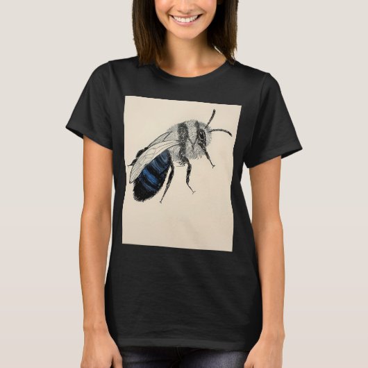 T-shirt Abeille affairée (Devant)