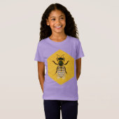 T-Shirt ABEILLE - AILES PLOYÉES (Devant entier)