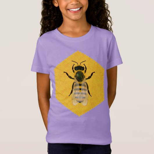 T-Shirt ABEILLE - AILES PLOYÉES (Devant)