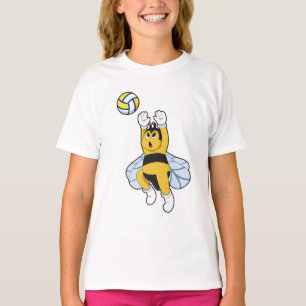 T-shirt Abeille aux sports de volley-ball