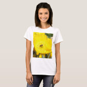 T-shirt Abeille baignée de jaune (Devant entier)