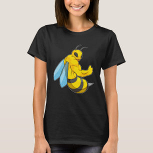 T-shirt Abeille comme culturiste