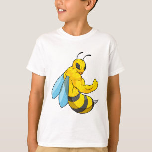 T-shirt Abeille comme culturiste