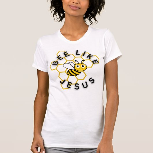 T-shirt Abeille comme Jésus (Devant)