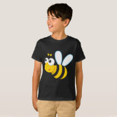 T-shirt Abeille de Betty d'animaux d'ABC (Devant entier)