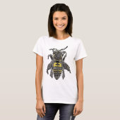 T-shirt Abeille de cacao cool (Devant entier)