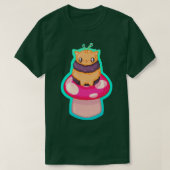 T-shirt Abeille de chat (Design devant)