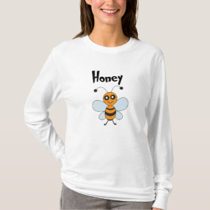 T-shirt Abeille de miel mignonne