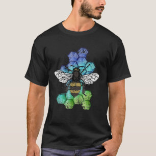 T-shirt Abeille de miel Vintage d'insectes naturalistes