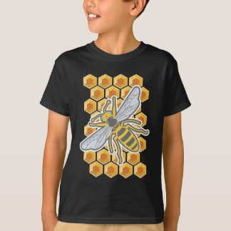 T-shirt Abeille de nid d'abeilles