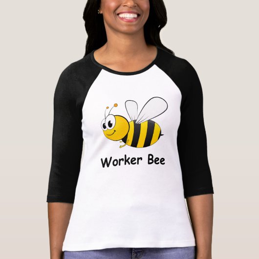 T-shirt Abeille de travailleur (Devant)
