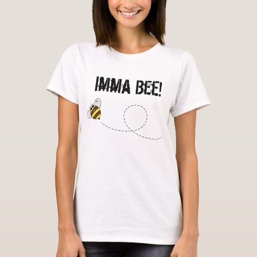 T-shirt Abeille d'Imma (Devant)