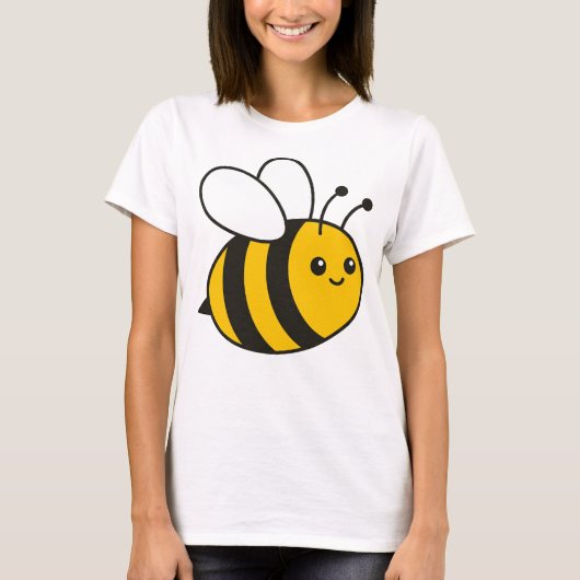 T-shirt abeille drôle (Devant)