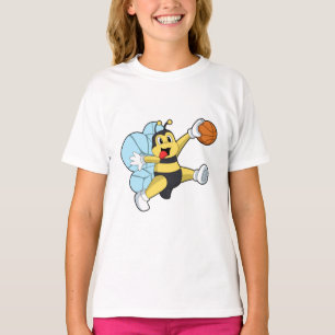 T-shirt Abeille en tant que joueur de basket-ball avec Bas