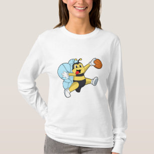 T-shirt Abeille en tant que joueur de basket-ball avec Bas